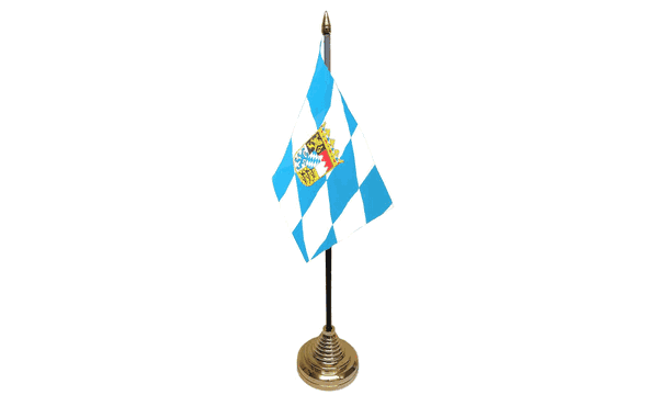 Bavaria Crest Table Flags